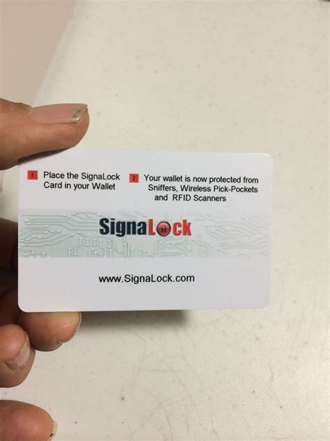 signalock debit & credit card protector rfid reviews|2 pack Signalock Blue Debit & Credit Card Protector RFID .